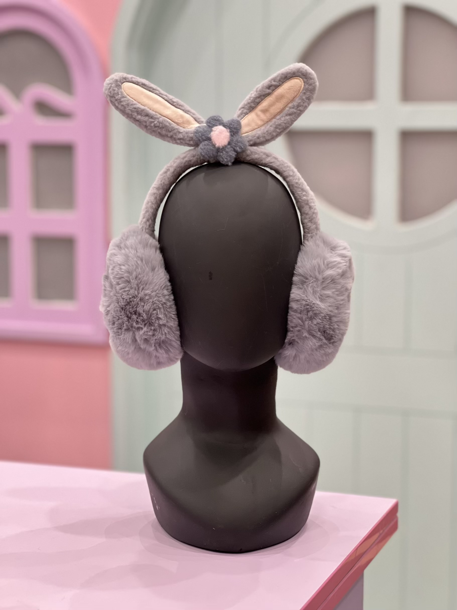 گوشگیر ساده خرگوشی گلدار