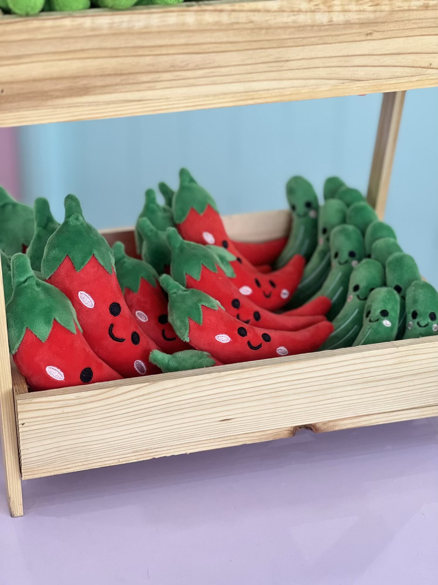 آویز عروسکی فلفل و خیار