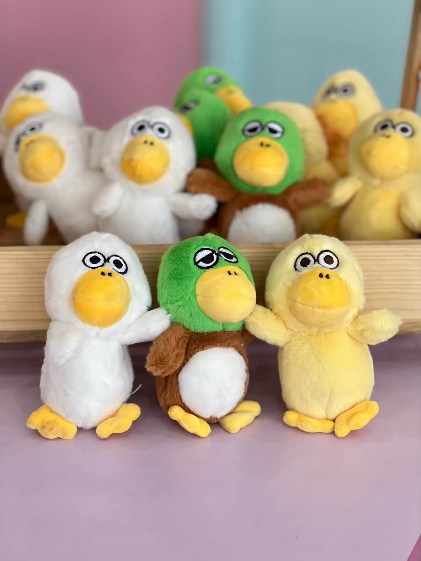 آویز عروسکی اردک و گربه