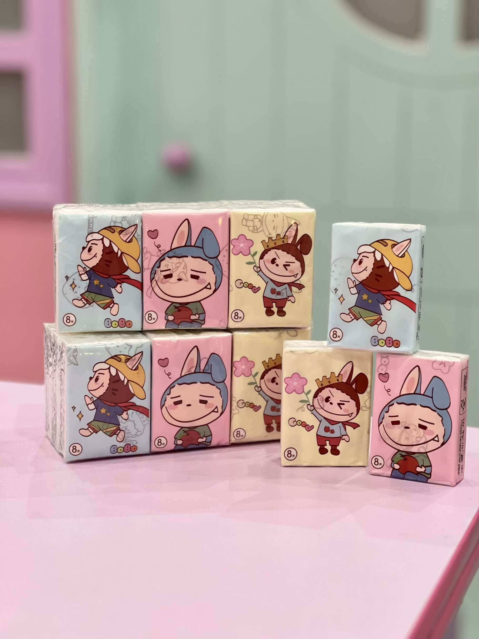 دستمال کاغذی لبوبو