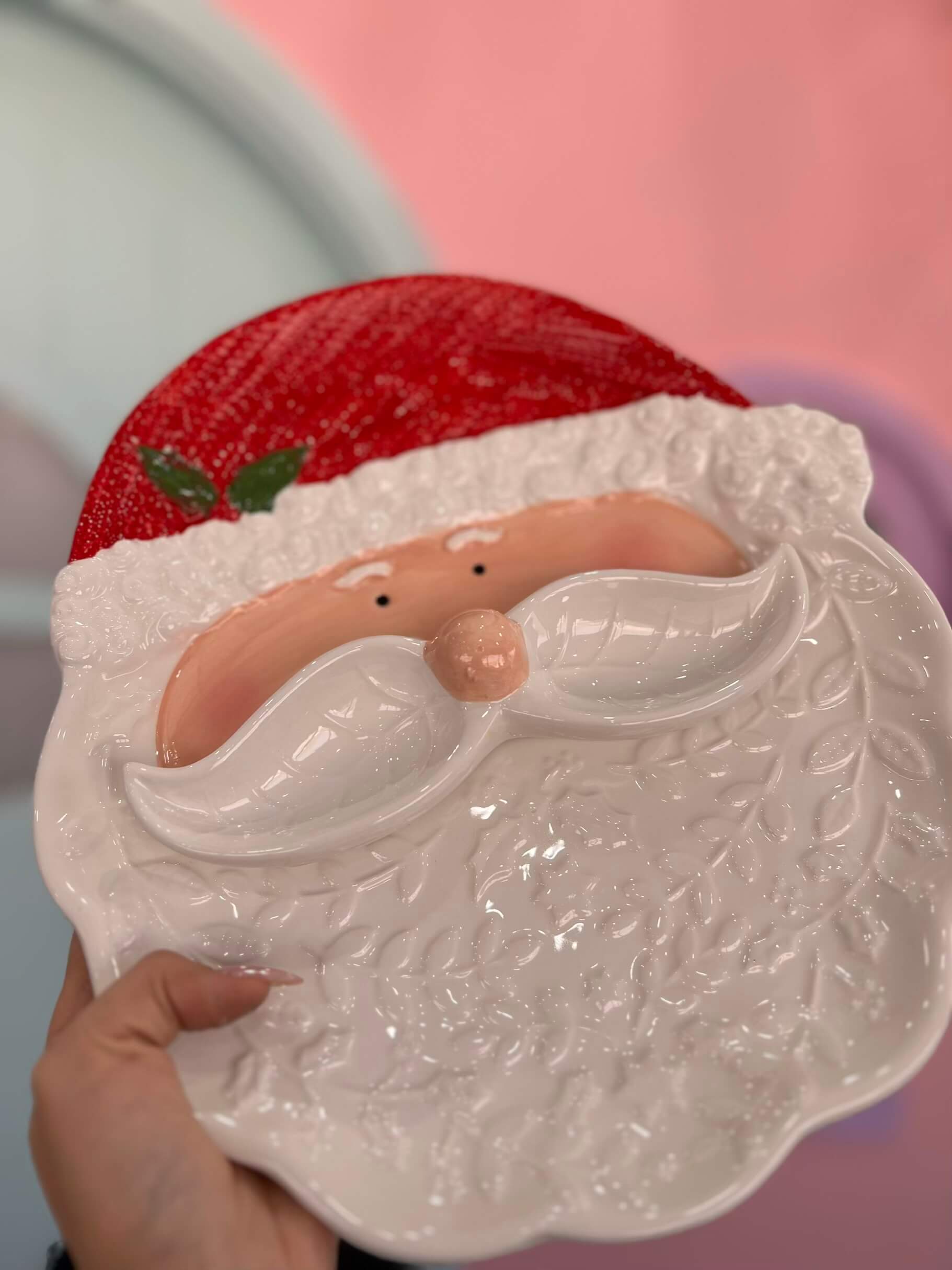 بشقاب کریسمسی بابانوئل