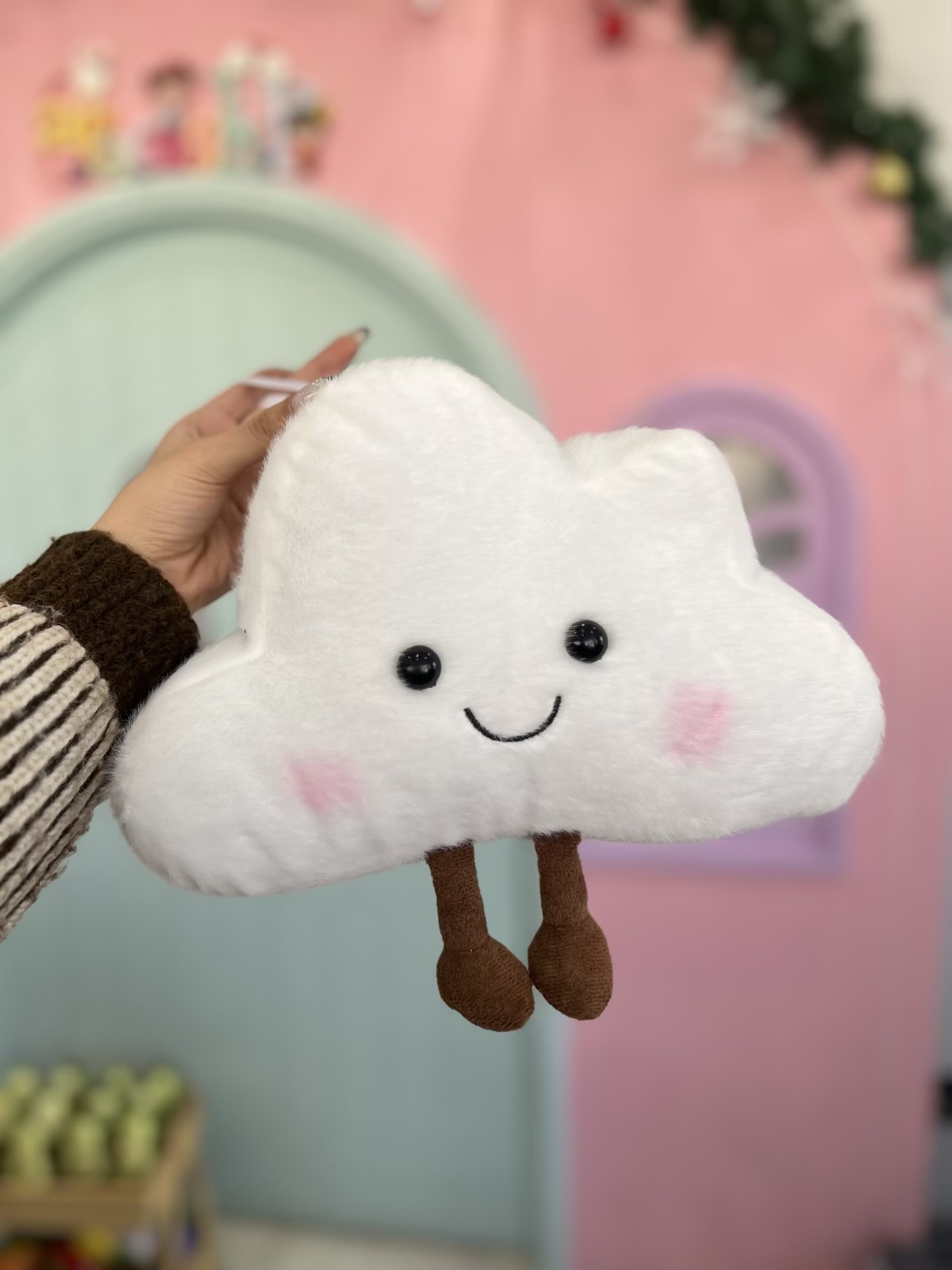 آویز عروسکی خورشید و ابر