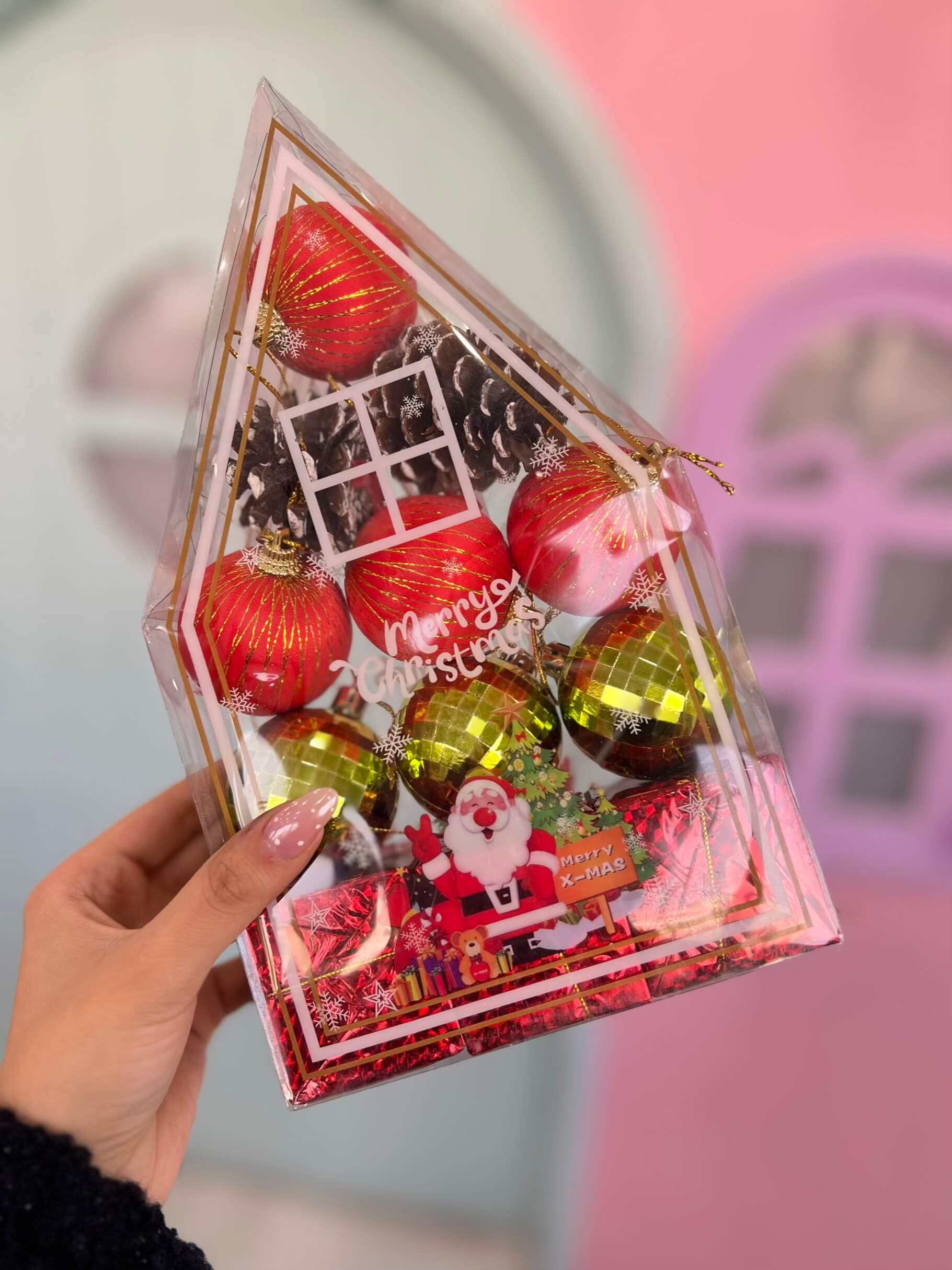 پک آویز 12تایی جعبه طلقی