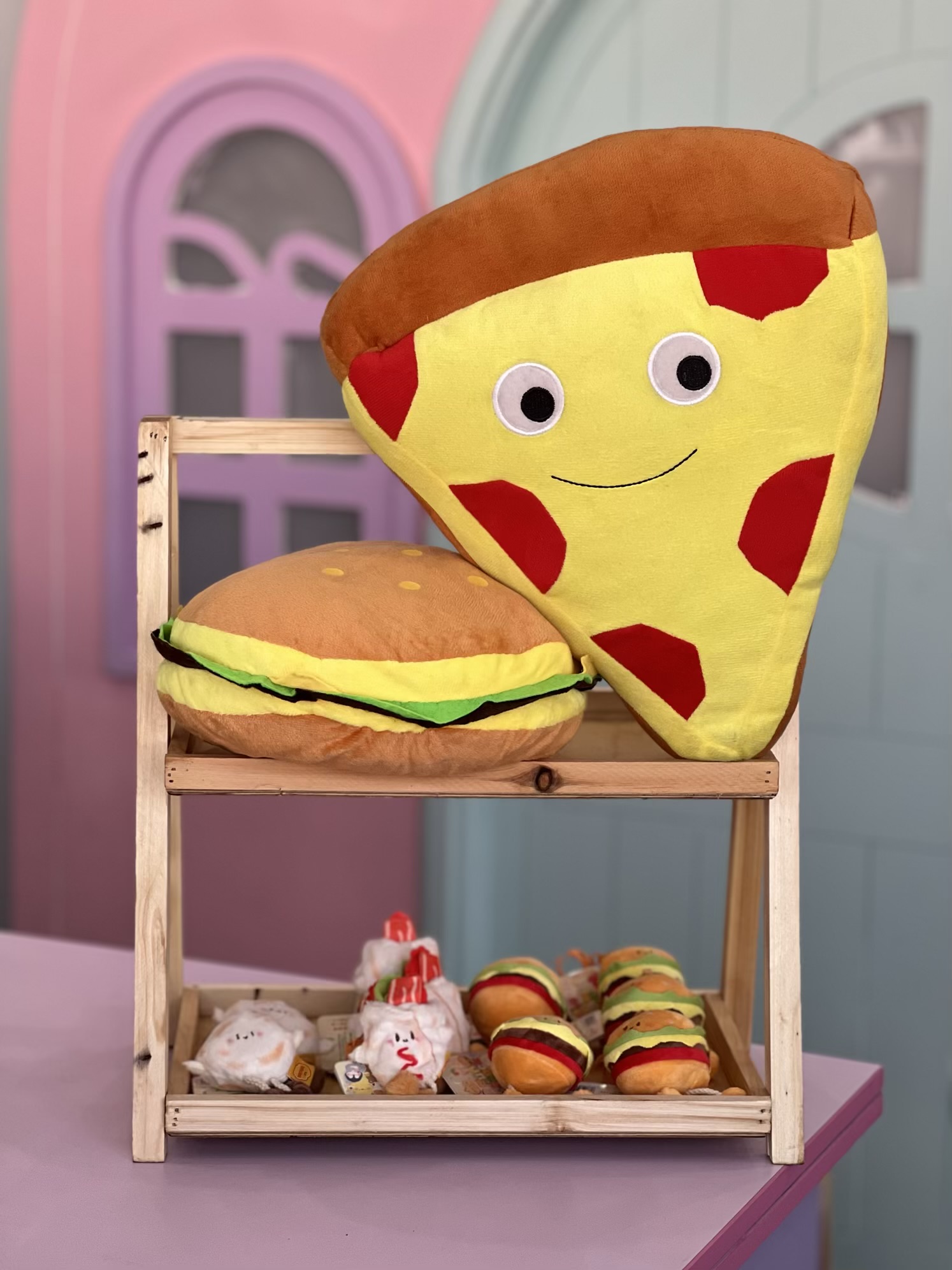 آویز عروسکی فست فود