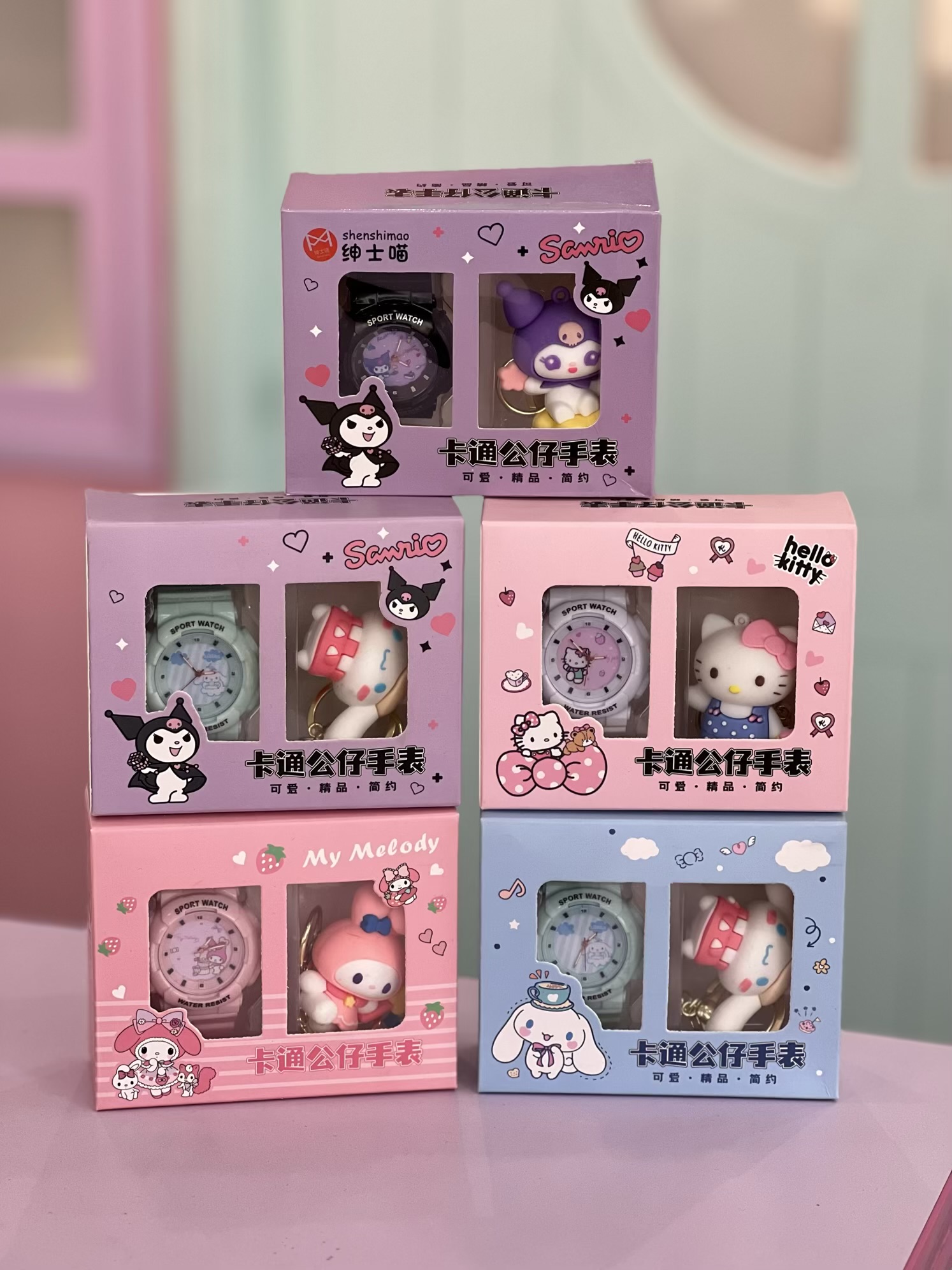 ساعت مچی و آویز سانریو