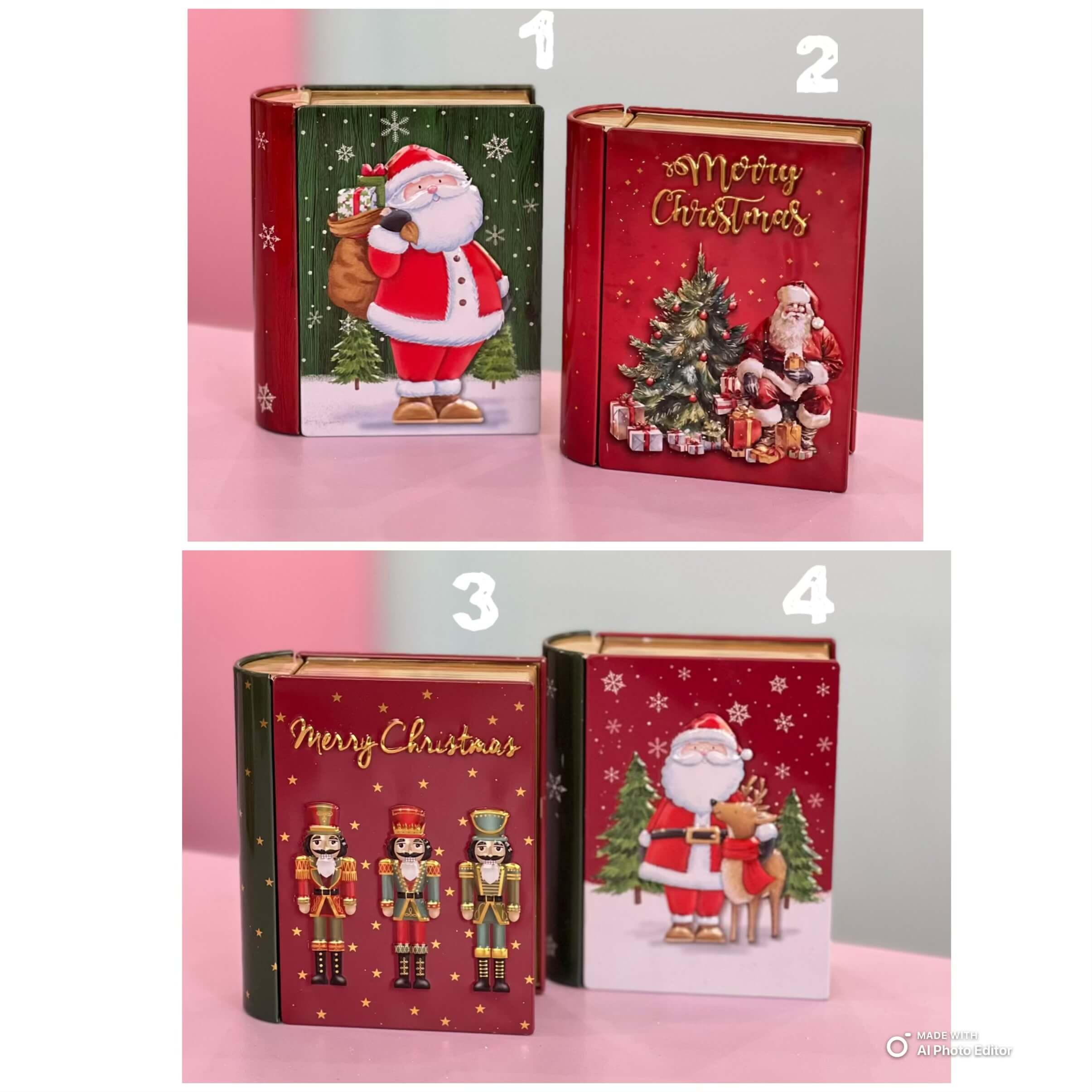 جعبه فلزی طرح کتاب