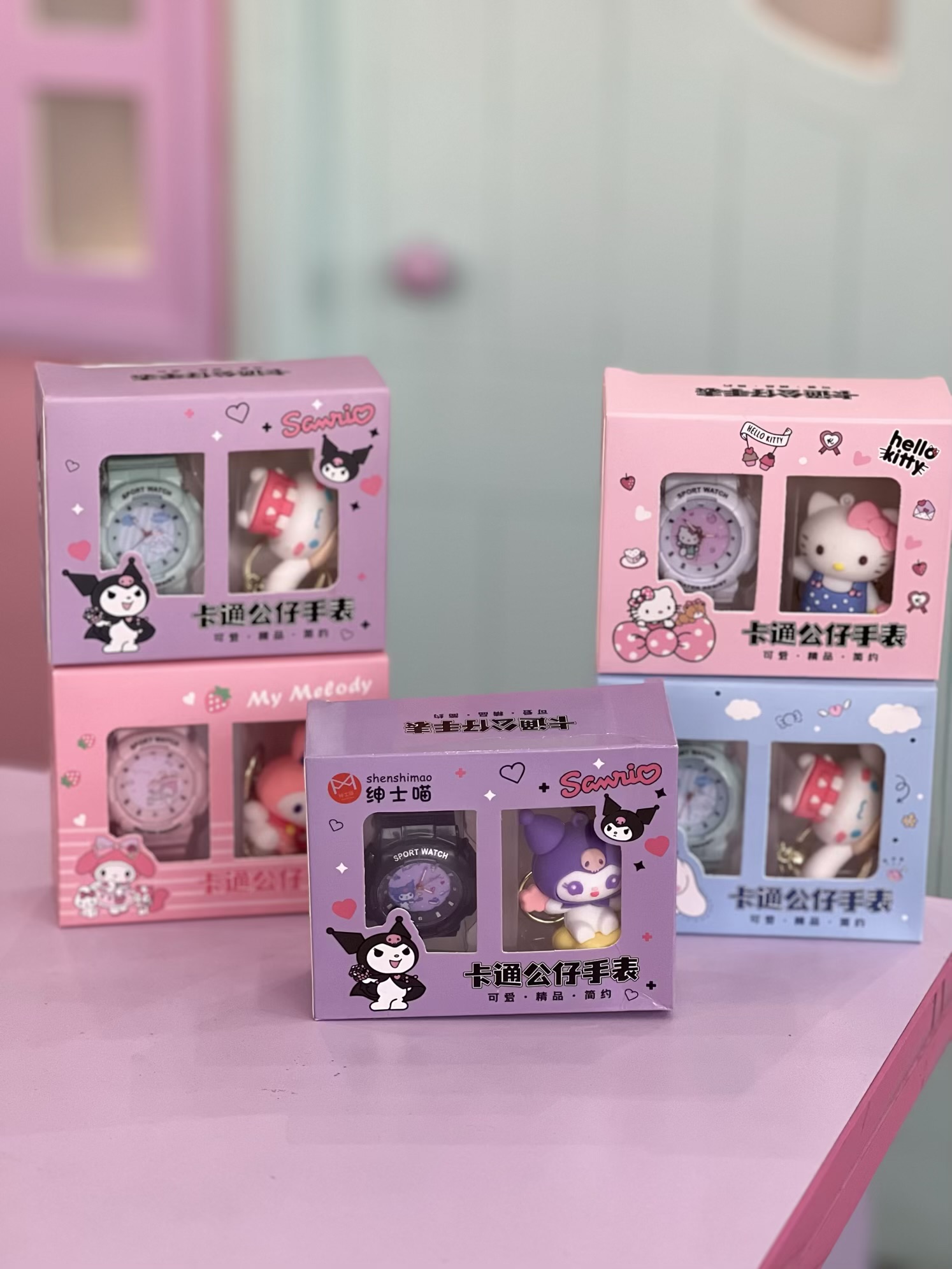 ساعت مچی و آویز سانریو