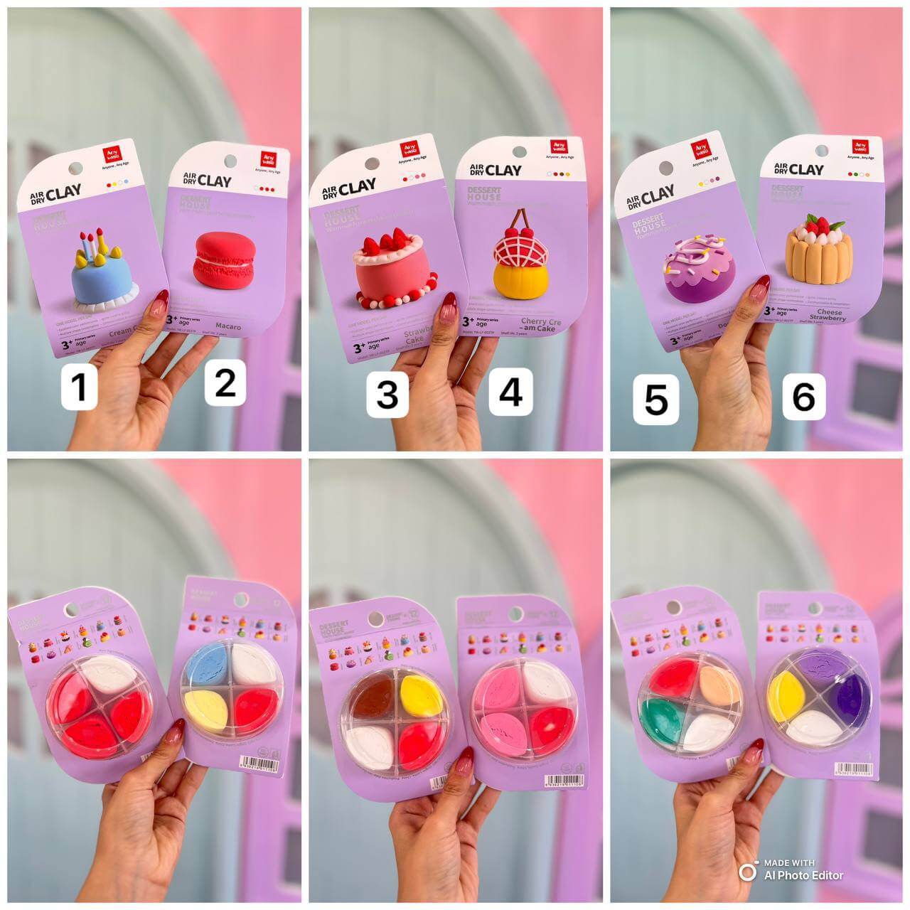 خمیر کلی ظرفی شیرینی