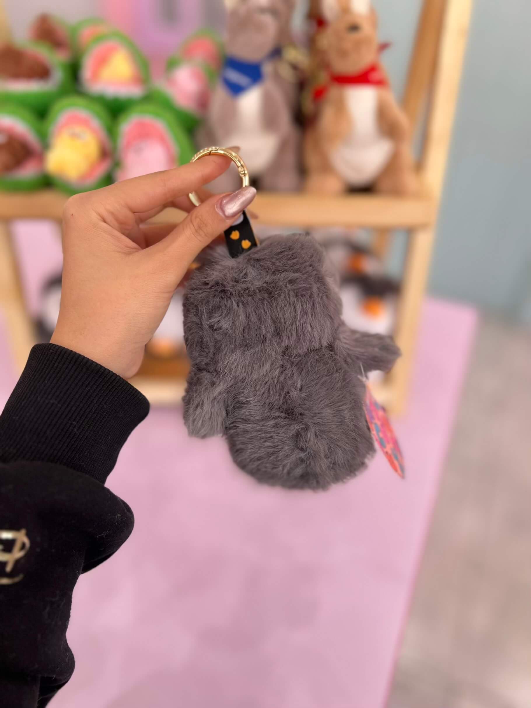 آویز عروسکی پنگوئن و کانگورو و تمساح